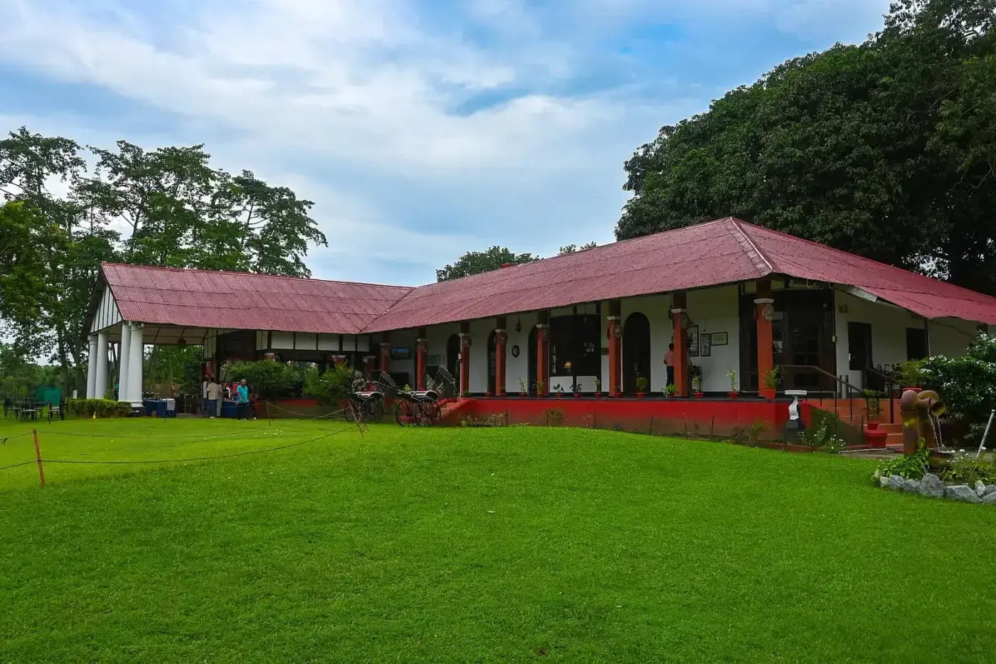 Heritage tea planter's bungalow in Assam