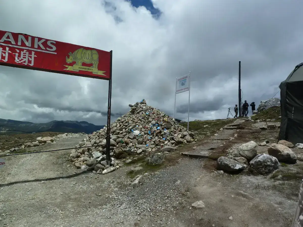Bum La Pass on the India–China border near Tawang