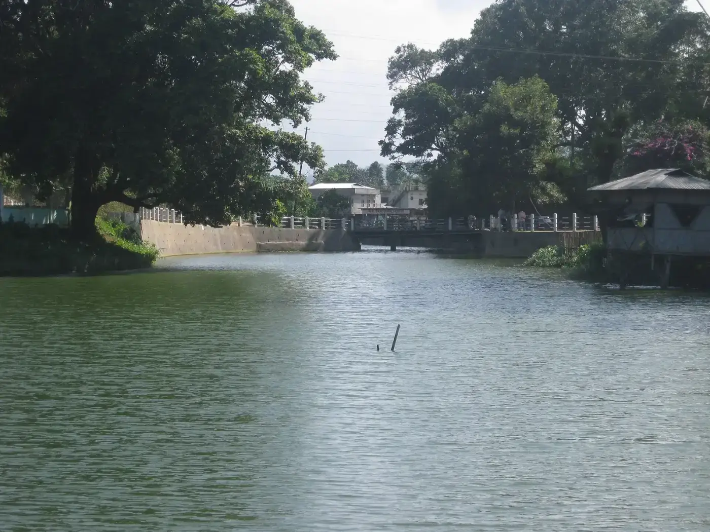 Haflong Lake in the hill town of Haflong, Dima Hasao