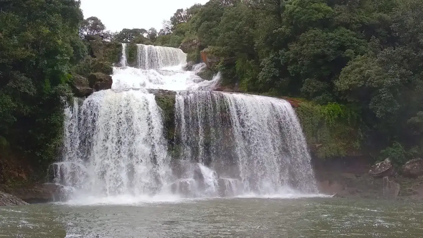 Waterfall near Sohra in the East Khasi Hills