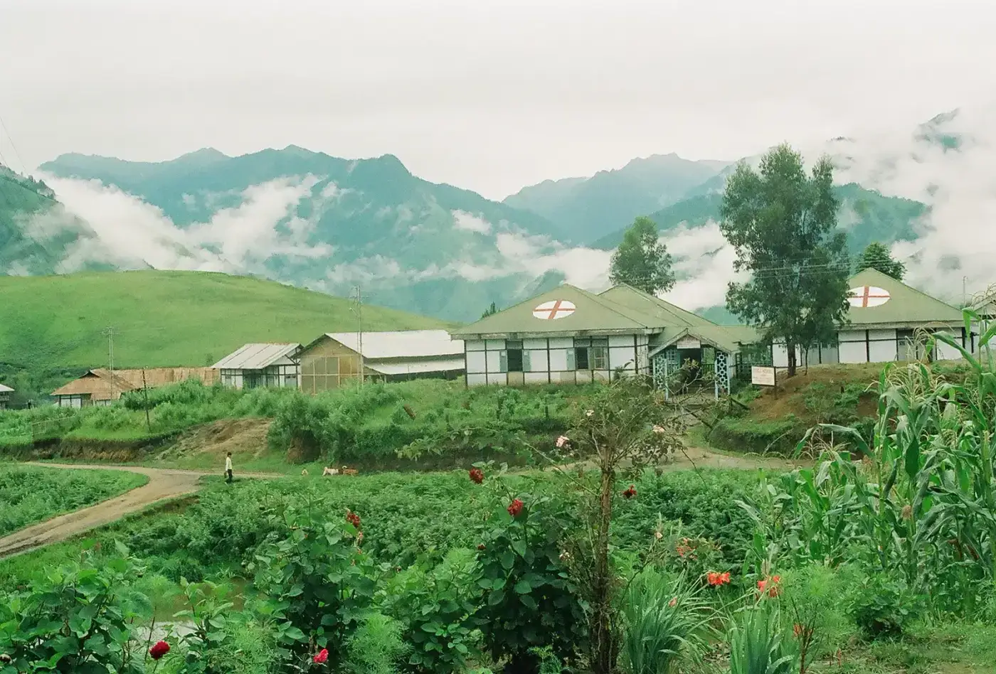 Anini plateau and village in Dibang Valley, Arunachal Pradesh
