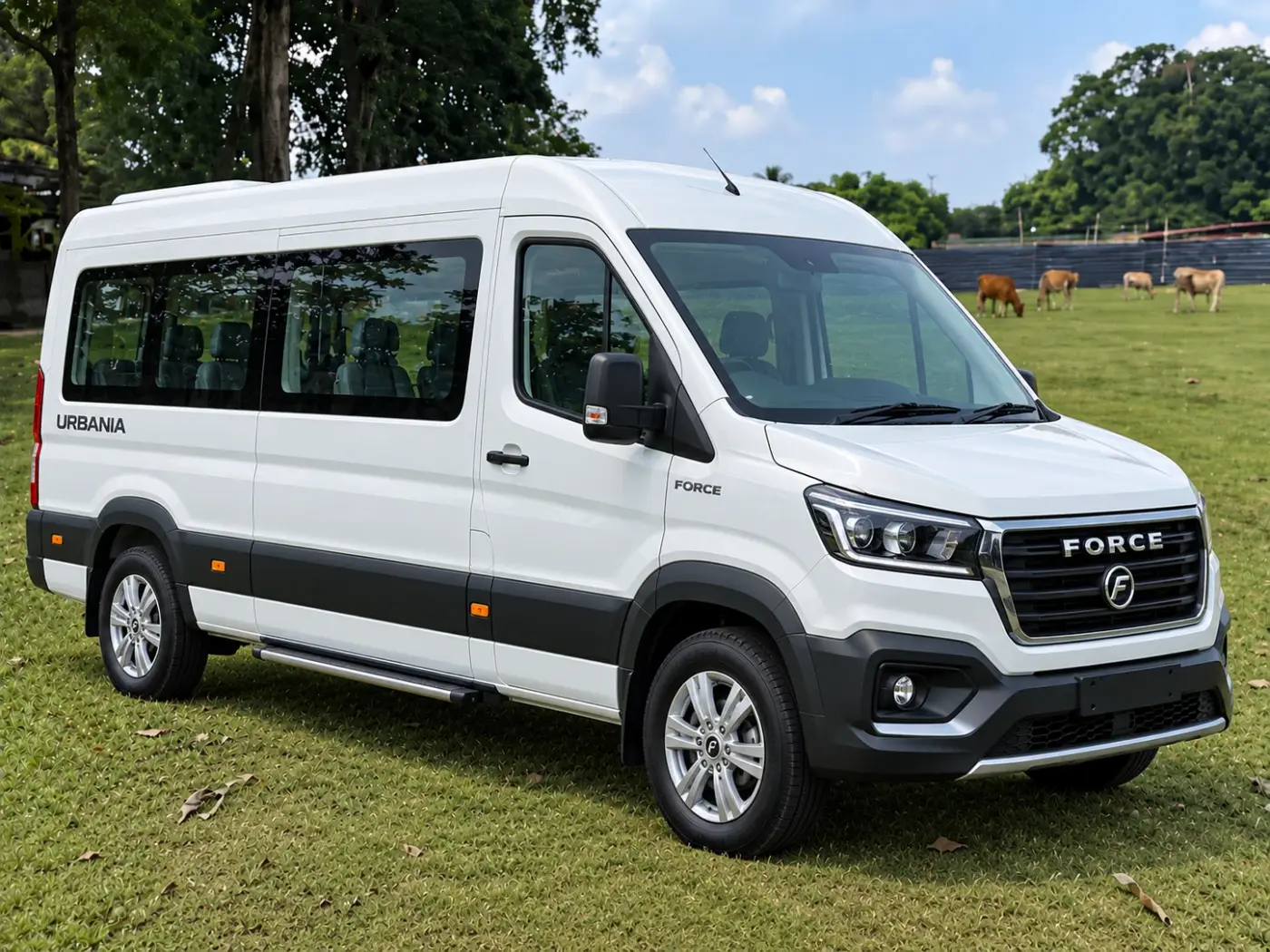 Force Urbania tempo traveller in white