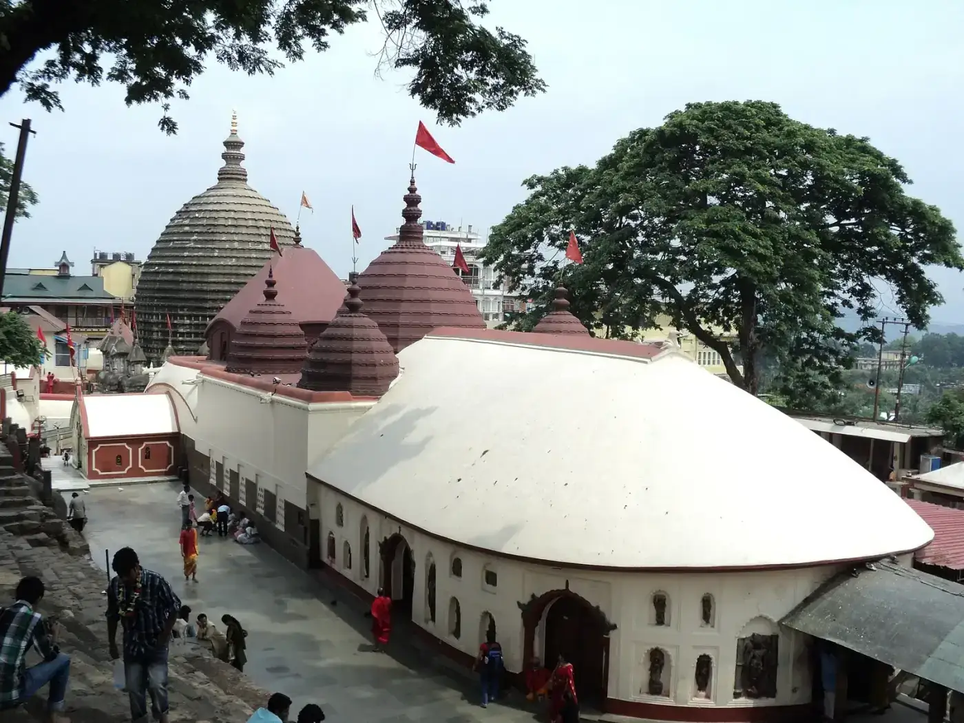 Kamakhya Temple complex on Nilachal Hill, Guwahati