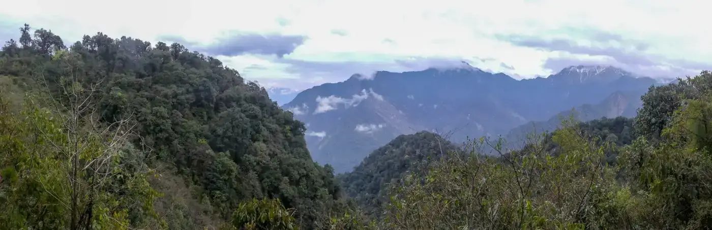 Mishmi Hills seen from the Roing–Mayudia road